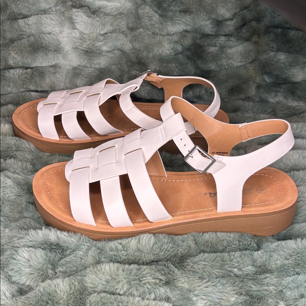 Soda Fisherman Strappy sandal - size 9 - Picture 2 of 9